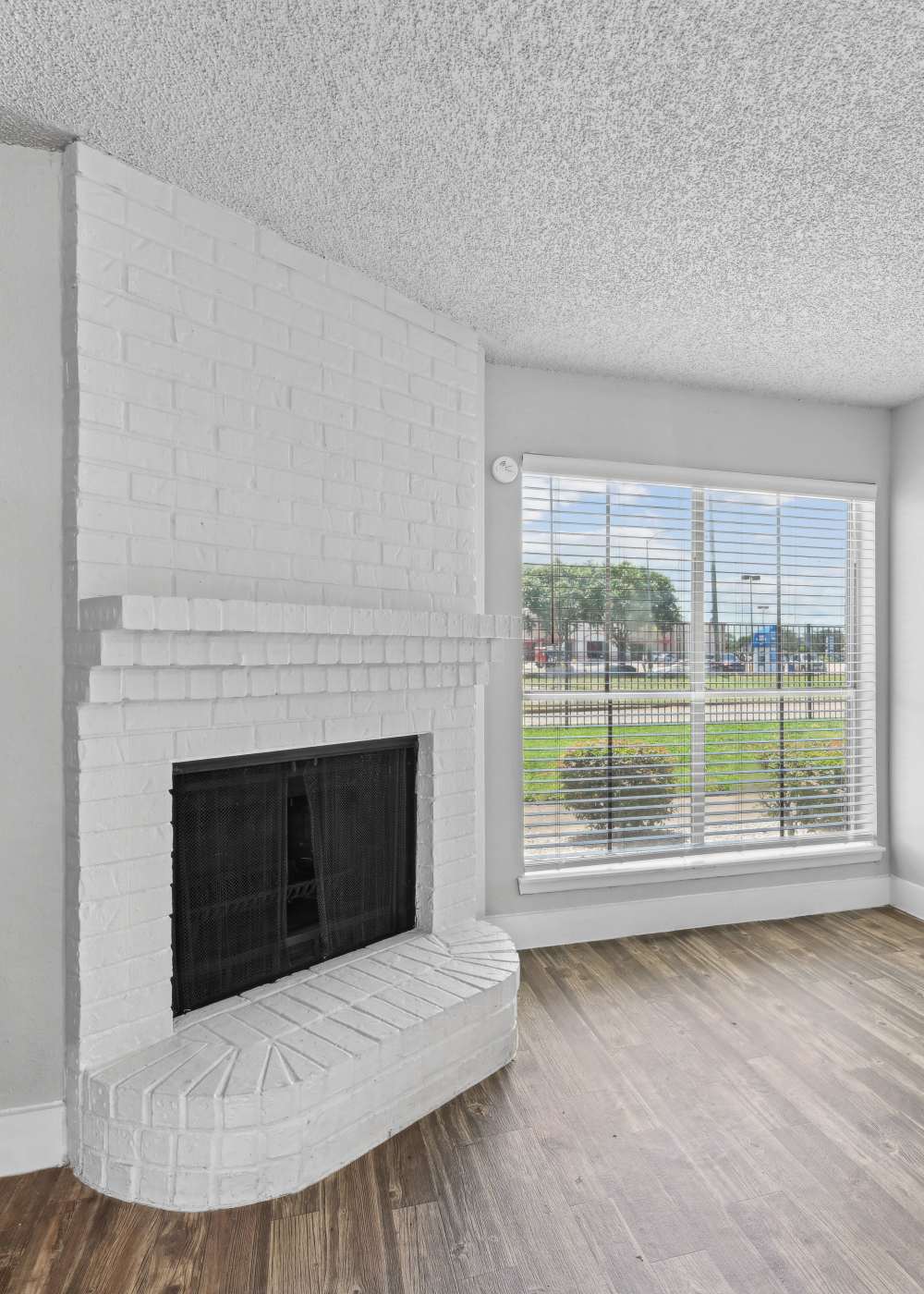 Fire place at Ashmore in Pasadena, Texas