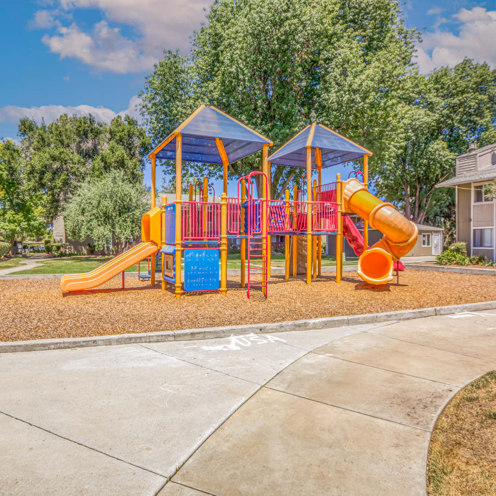 Play area at Orchard Glen Apartments in San Jose, California