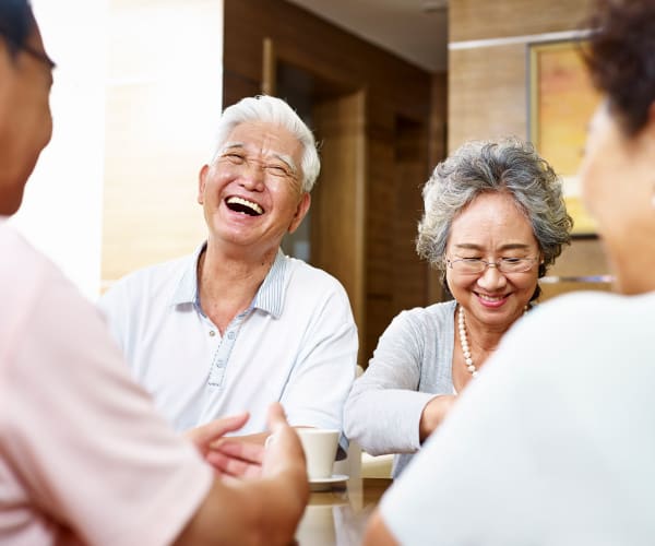 residents laughing at Park Summit in San Diego, California