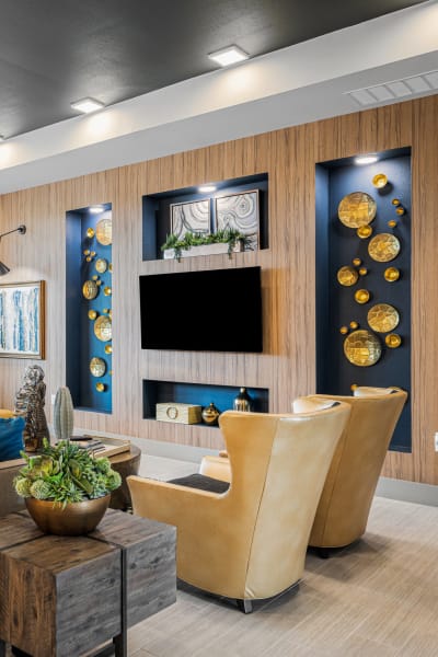 Resident clubhouse at The Residences at Panther Hollow in Marble Falls, Texas