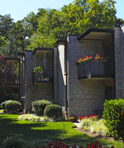 2 story apartments at Towne Crest in Gaithersburg, Maryland