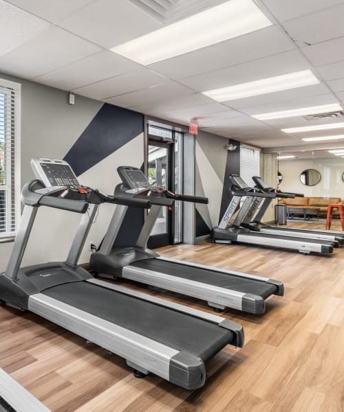 Fitness center at The Commons at Olentangy in Columbus, Ohio