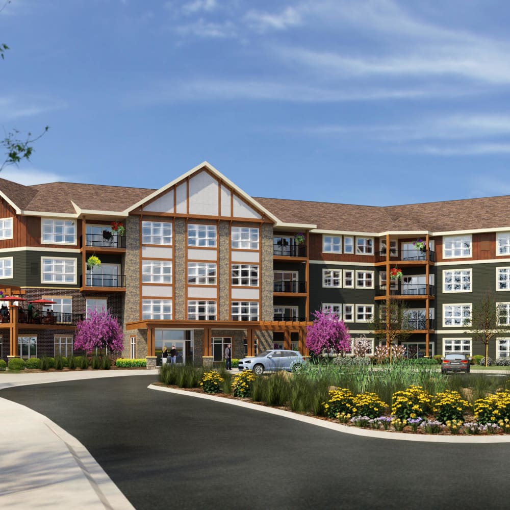 Rendering of Applewood Pointe Lake Elmo/Woodbury in Lake Elmo, Minnesota.