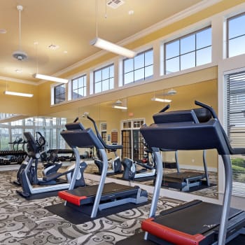 Fitness center at Cypress Creek Parker Boulevard in Royse City, Texas