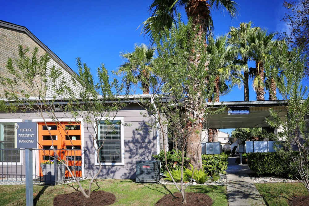Exterior view of apartments at Alamo Estates in San Antonio, Texas