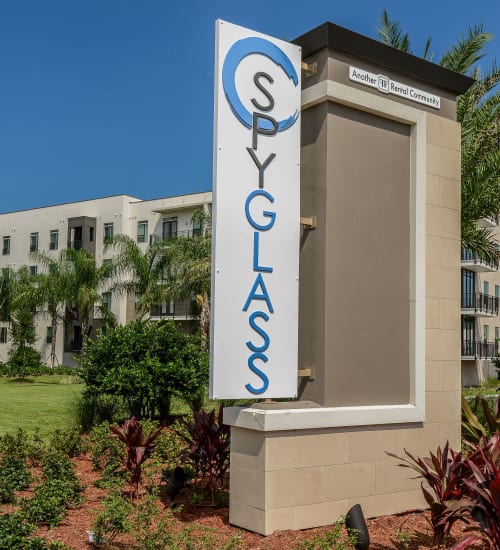 Luxury swimming pool at Spyglass in Jacksonville, Florida