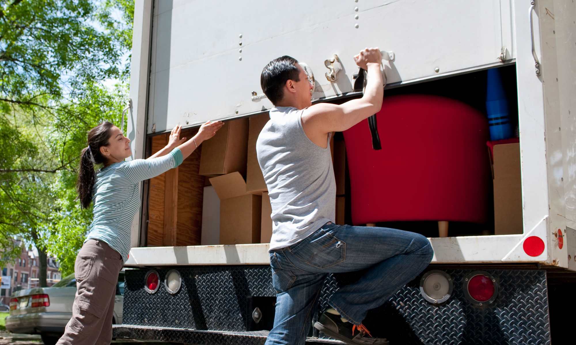Drive-up self-storage units at Citizen Storage Grand Blanc for easy loading and unloading at Citizen Storage in Grand Blanc, Michigan