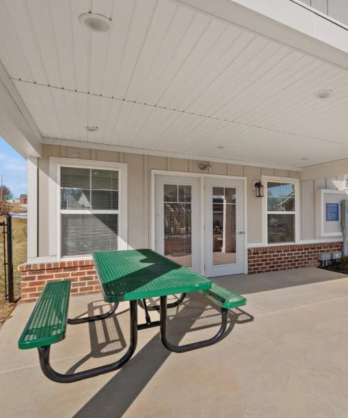 Balcony at Chapman Crossing in Corydon, Indiana