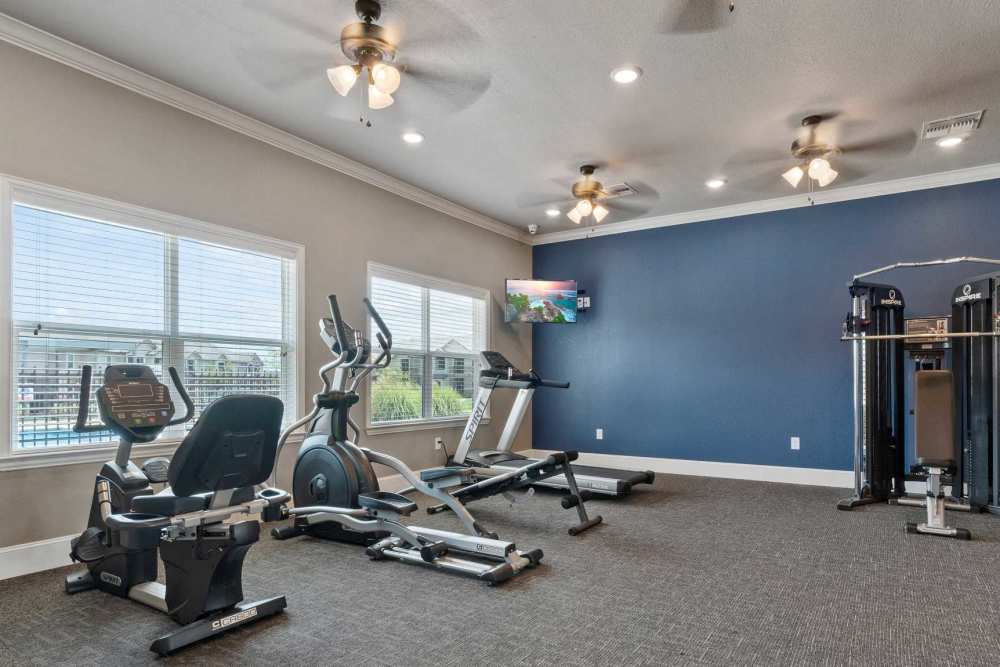 Fitness center at Pine Creek in Paris, Texas