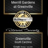 2025 Business Rate Top 3 badge for Merrill Gardens at Greenville in Greenville, South Carolina