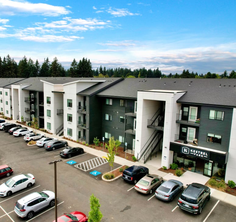 office exterior at Kestrel Park in Vancouver, Washington