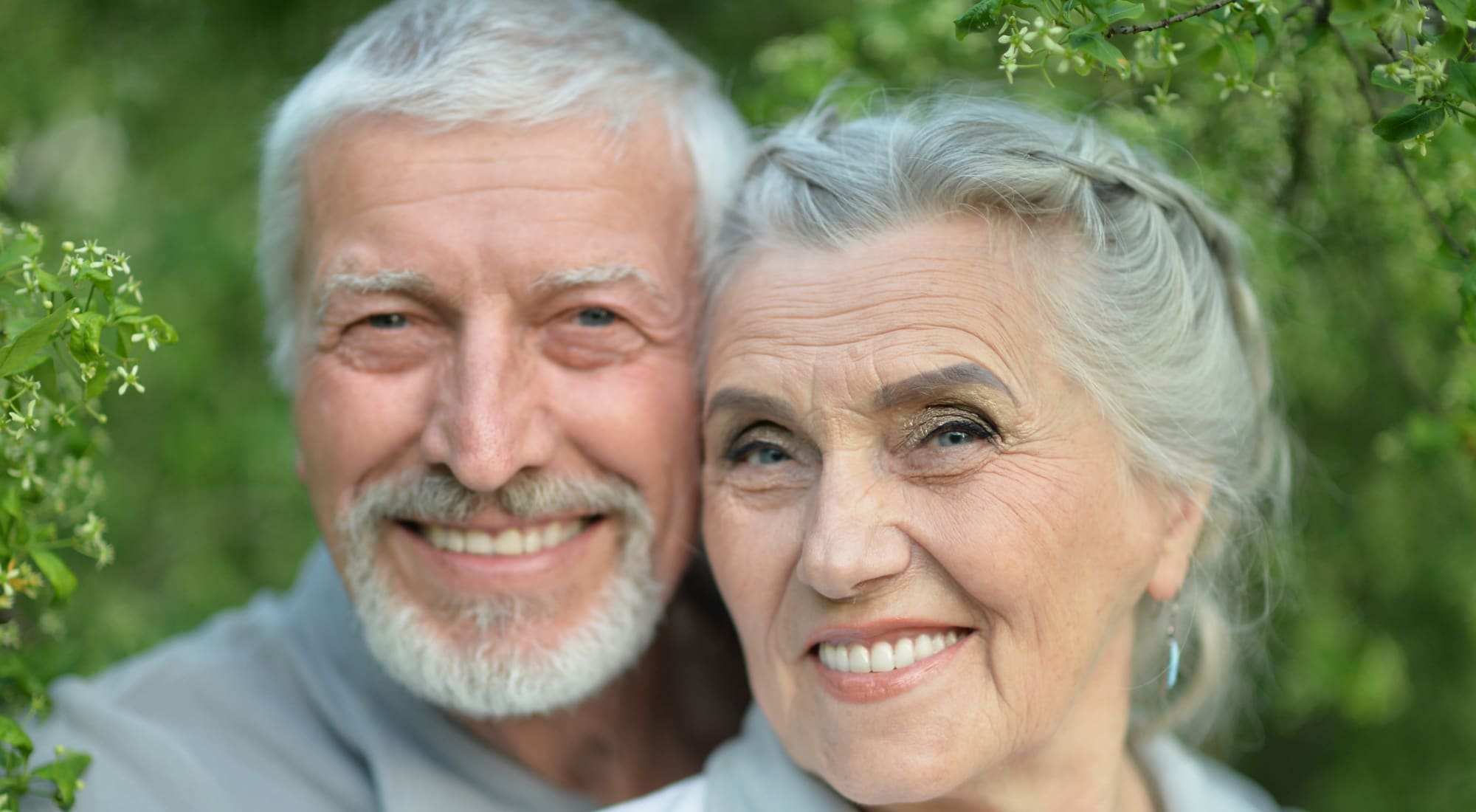 Happy resident couple at Maple Ridge Senior Living