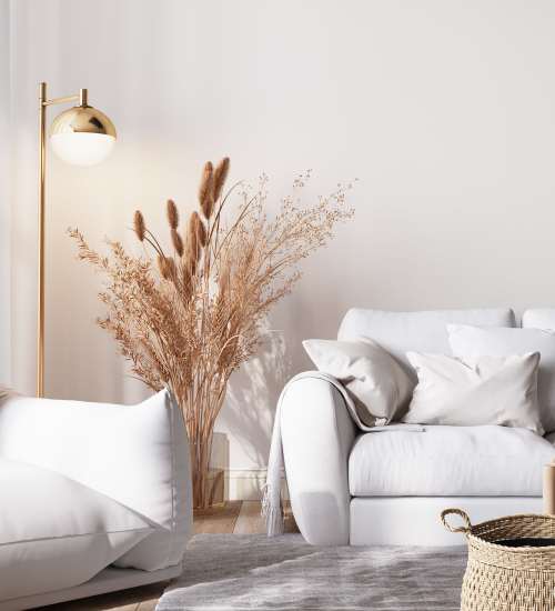 Living room at Silo Creek Apartments in Lafayette, Louisiana