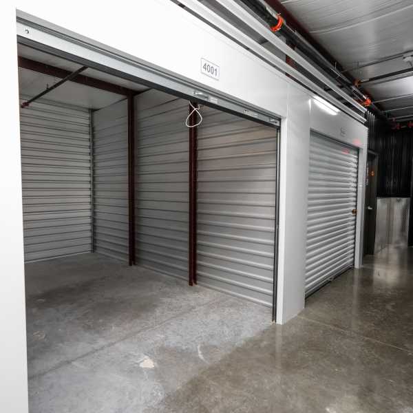 Storage units with metal doors at Your Storage Units Bunnell in Bunnell, Florida 