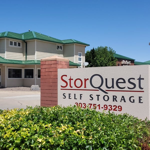 Exterior of StorQuest Self Storage in Aurora, Colorado
