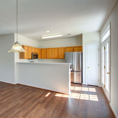 A home with an open floor plan at Thomason Park in Quantico, Virginia