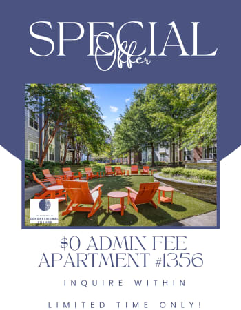 Specials at Residences at Congressional Village in Rockville, Maryland
