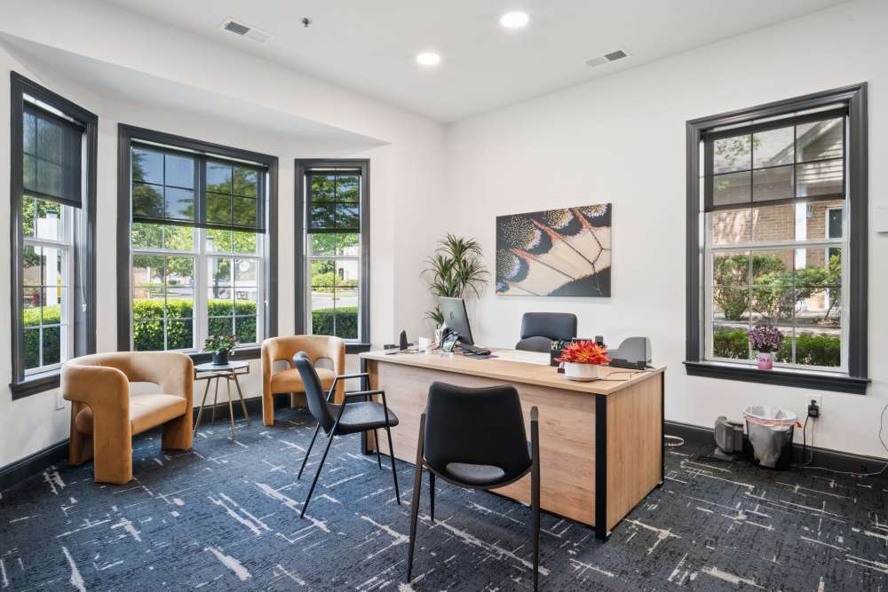 Leasing office at Riverbend at Wappingers Falls in Wappingers Falls, New York