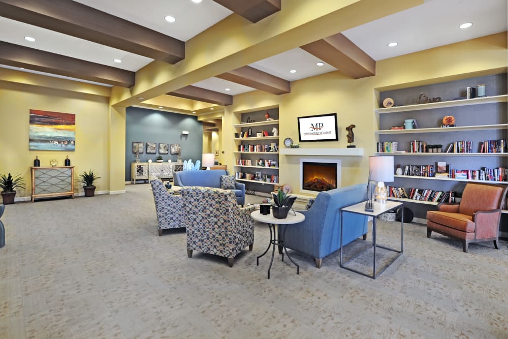 Sitting area at Sky Ridge in Gilbert, Arizona