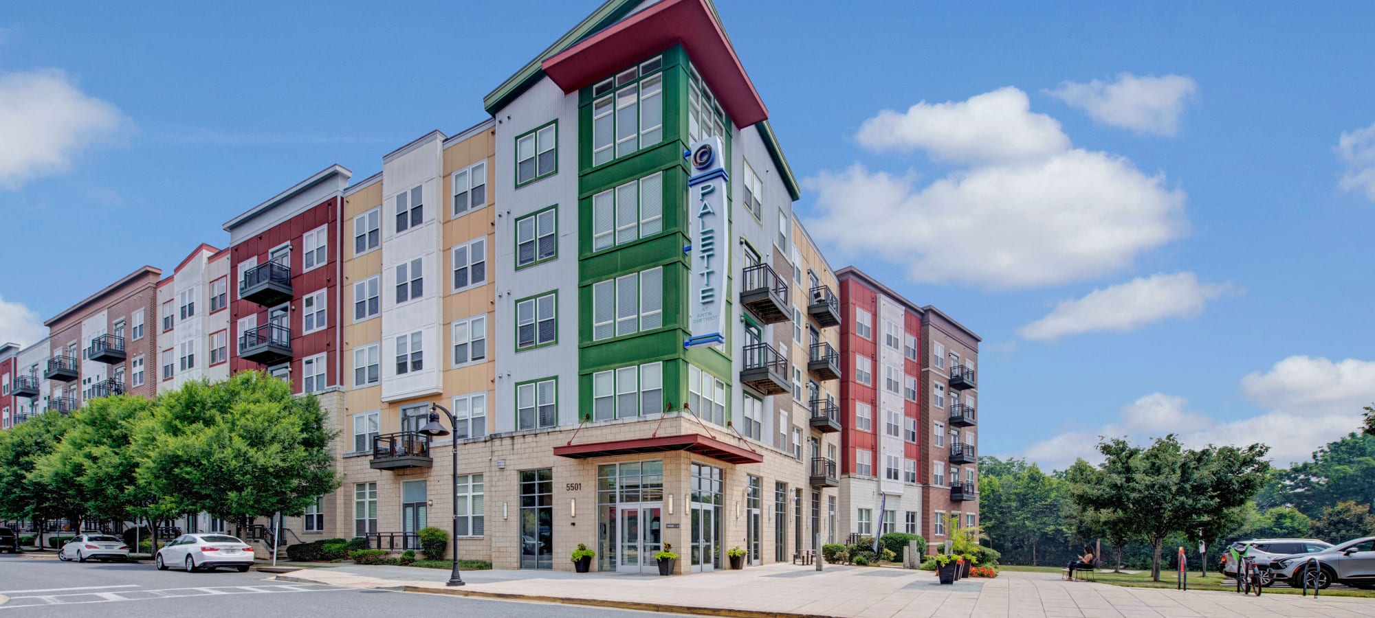 Exterior photo of Palette at Arts District in Hyattsville, Maryland