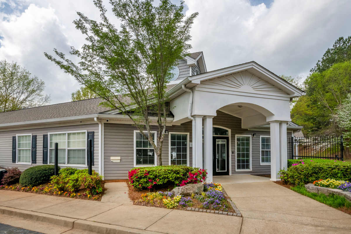 Leasing office at Eastlake Gardens in Decatur, Georgia