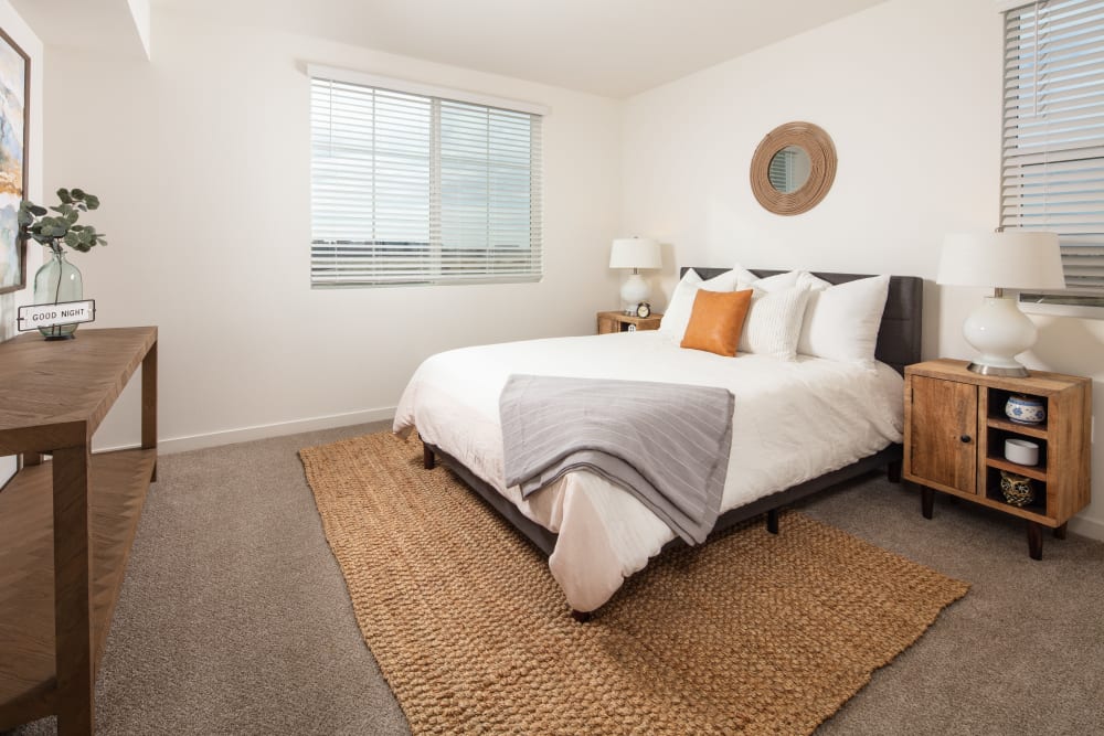 Bedroom at in Sacramento California
