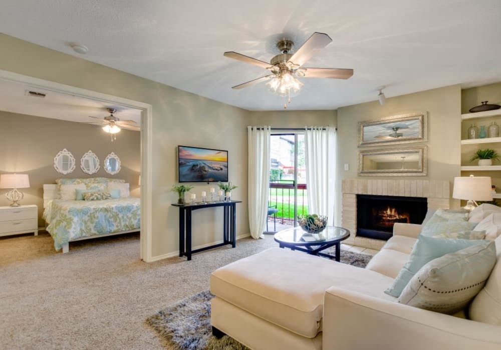 Inside apartment at Stratton Park in San Antonio, Texas