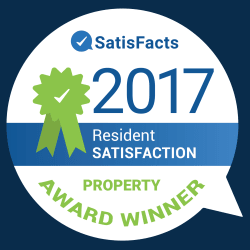 ComCapp in San Antonio, Texas was a Satisfacts Resident Satisfaction Property Award Winner in 2017