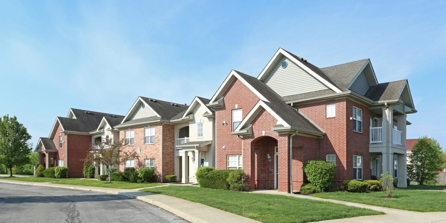 Living room area at Park Trails Apartments in Columbus, Ohio 