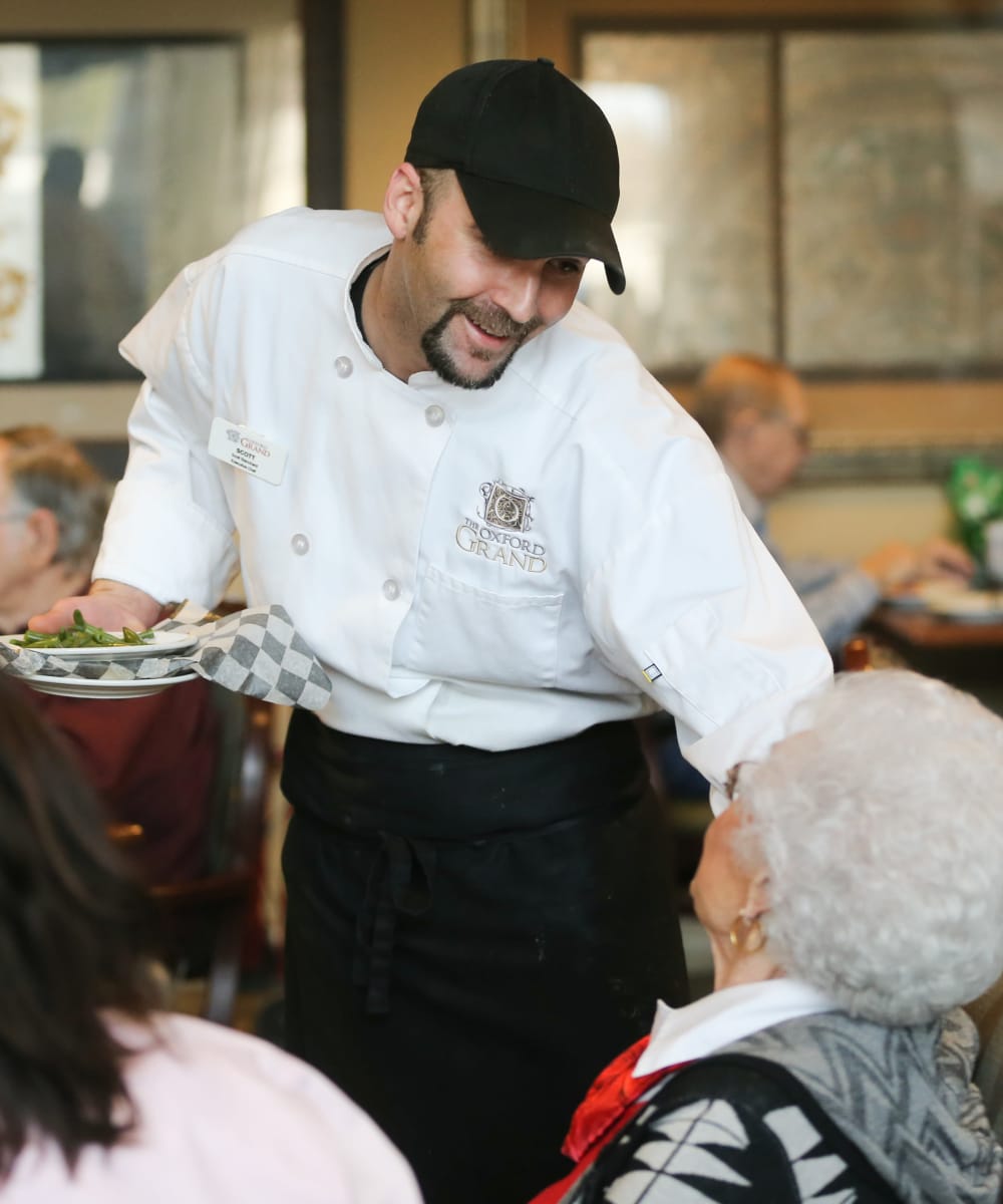 Additional specialty meals offered by The Oxford Grand Assisted Living & Memory Care