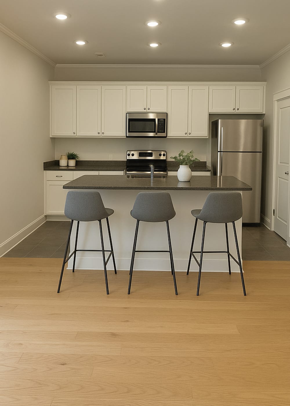 Kitchen at Sycamore Heights Townhomes in Tontitown, Arkansas