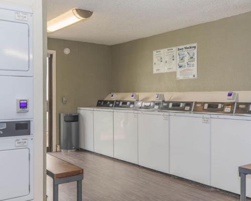On-site laundry facility for the residents at Creekside Villas at Clear Lake Apartments in Houston,Texas