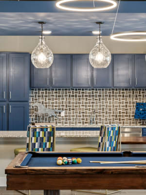 Vibrant community center at The Gates at Meadow Place in Willow Park, Texas