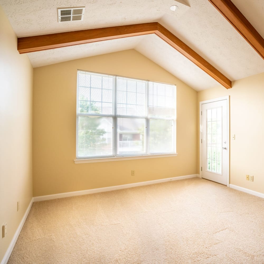 Apartment with vaulted ceiling at Parkside Estates, Canonsburg, Pennsylvania