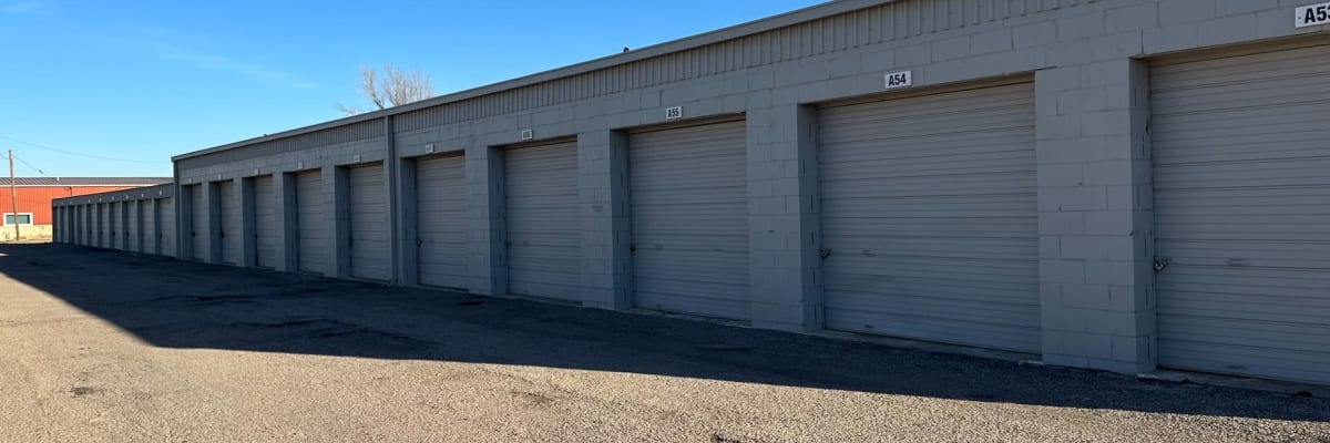 Unit sizes and prices at KO Storage in Midland, Texas