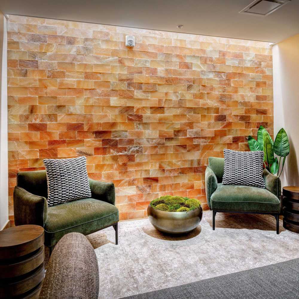 Seating area at Green|House Short North in Columbus, Ohio