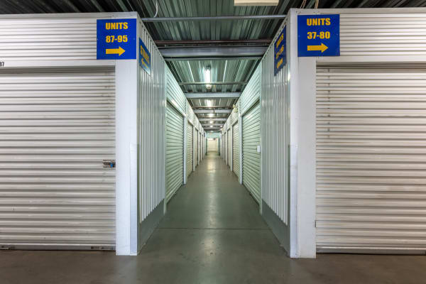 Climate-controlled storage units at Nova Storage in South Gate, California