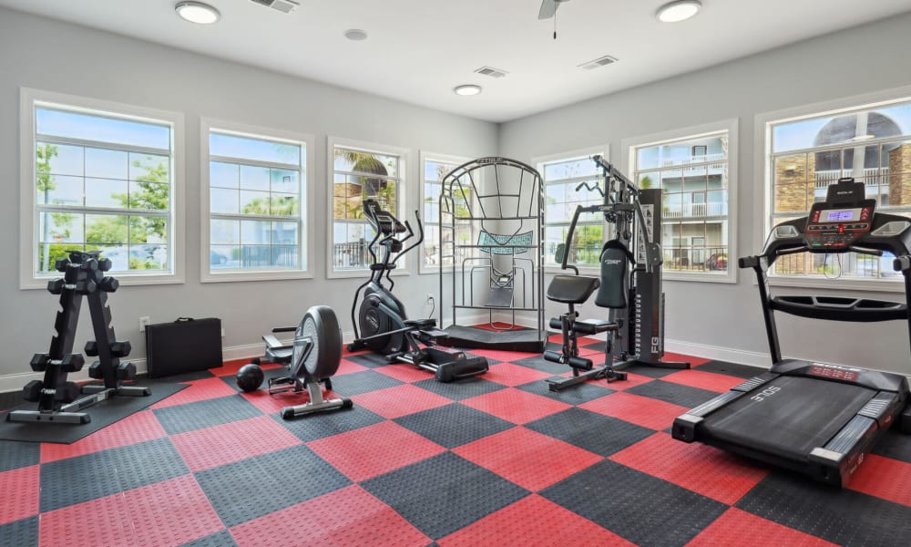 Gym at Westshore Palms in Panama City, Florida