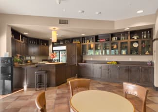 Beautiful Dining Hall of Henderson senior living