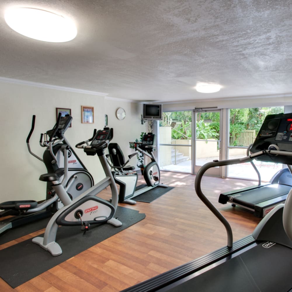 Gym at Lafayette Oaks in Lafayette, California