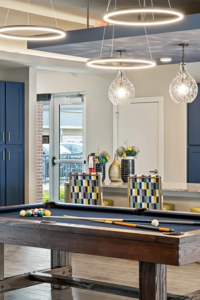 Resident clubhouse at The Gates at Meadow Place in Willow Park, Texas
