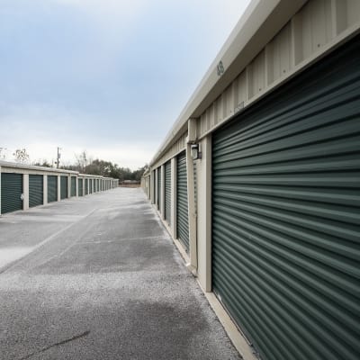 Storage view at Neighborhood Storage in Ocala, FL
