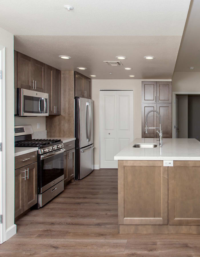 kitchen at The Boulders at Fountaingrove in Santa Rosa, California