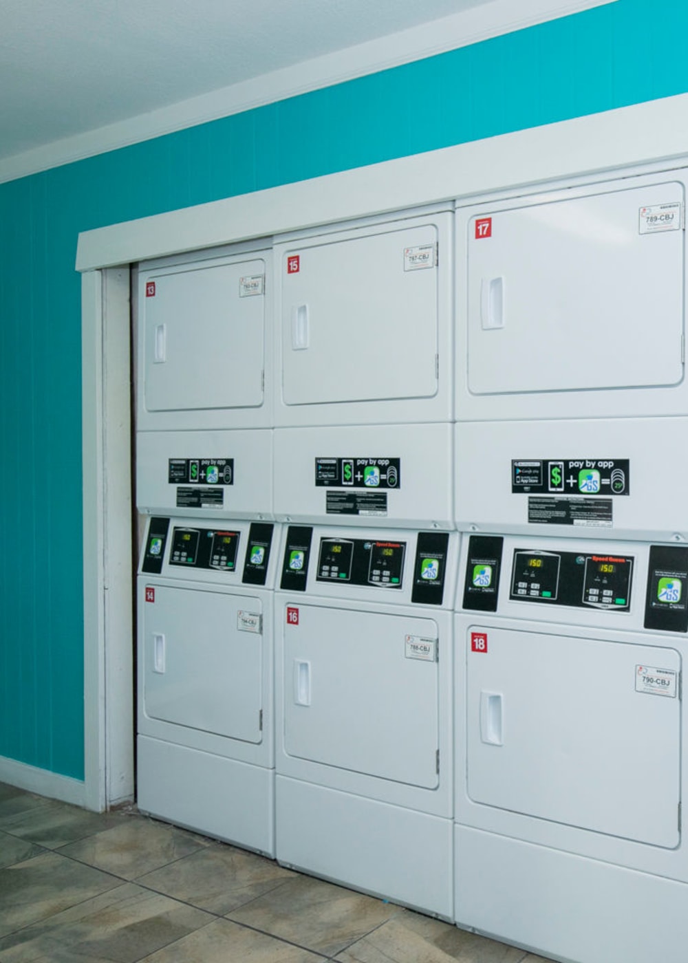 On-side laundry facility at The Social in Austin, Texas