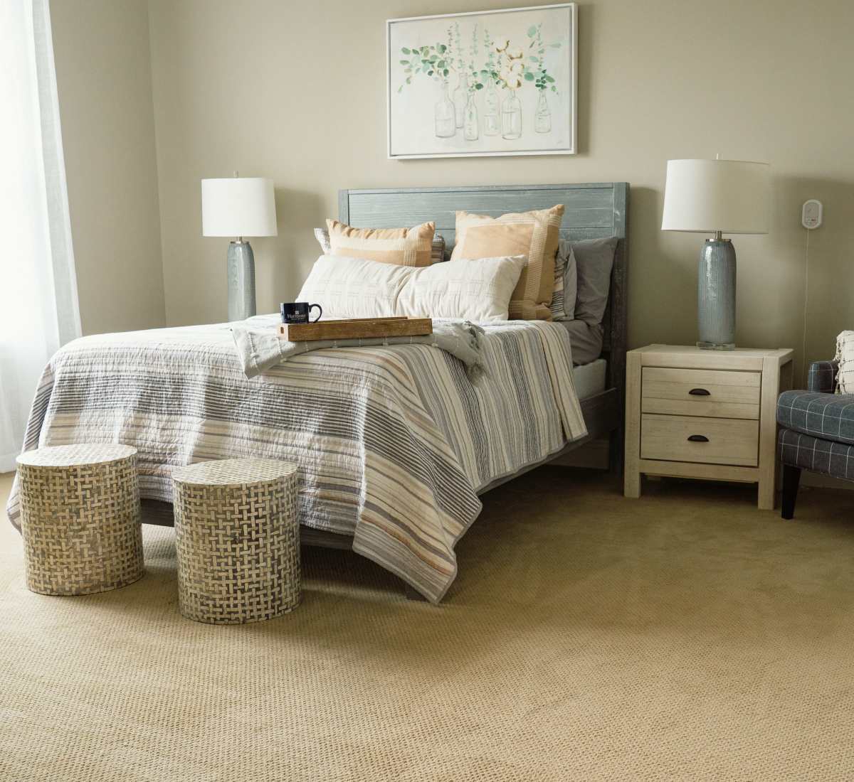 Cozy bedroom at Harmony at Kent in Dover, Delaware