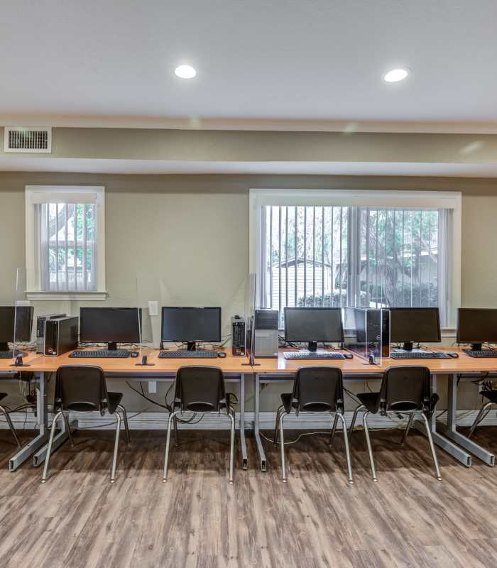 Business center at Chatham Village in Tustin, California