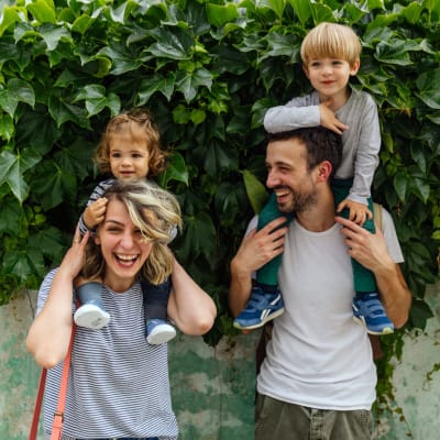 A family at La Maison Of Saraland in Saraland, Alabama