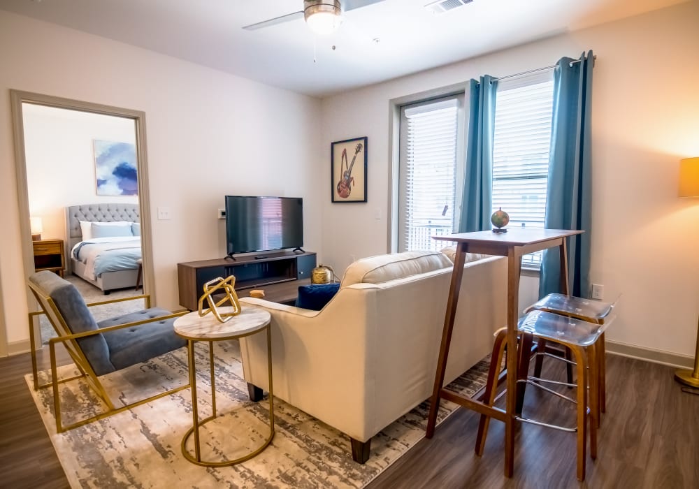 Furnished well-lit apartment at The Luxe at Cedar Hill in Cedar Hill, Texas