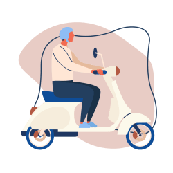 Scooter icon