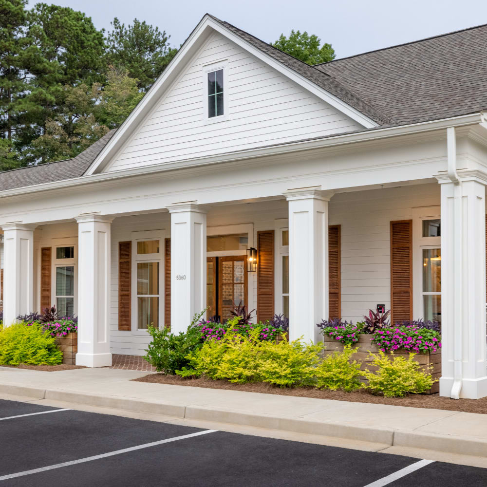 Exterior view of the apartments at The Archer In Acworth in Acworth, Georgia
